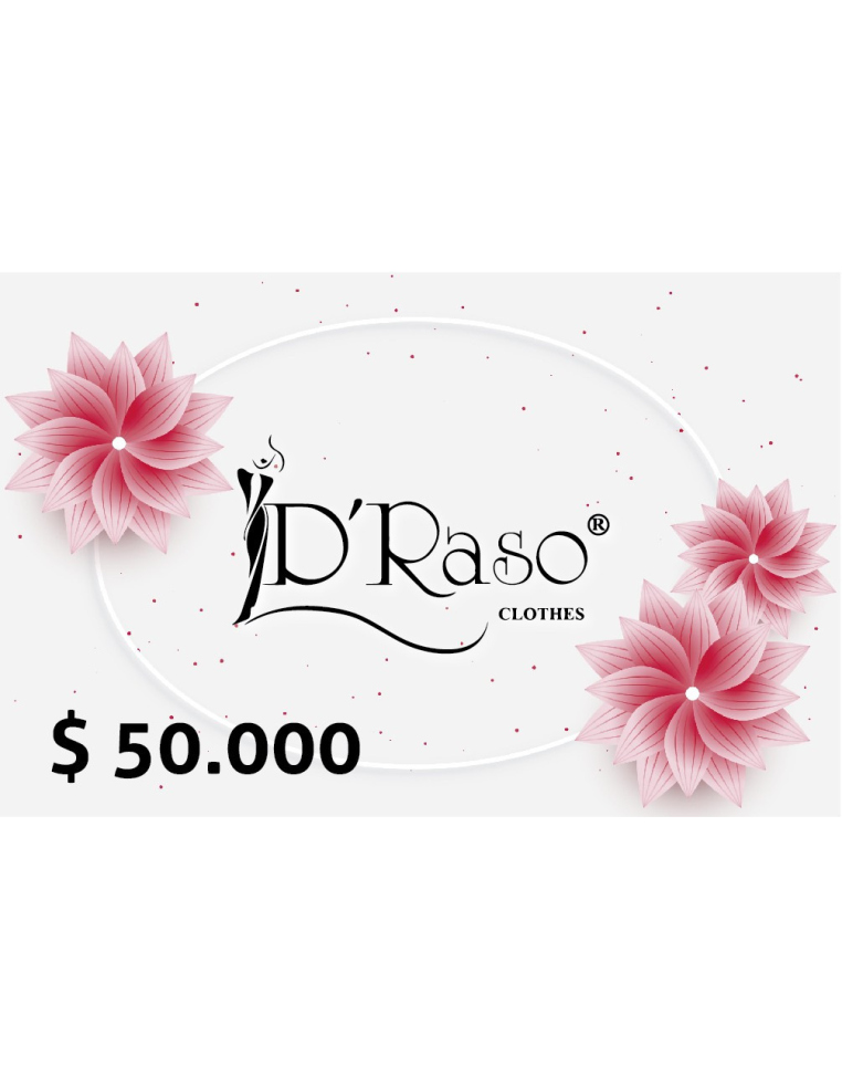 Bono Regalo $50.000 Draso Clothes
