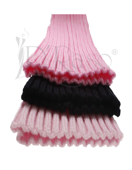 Calentadora tejida negra