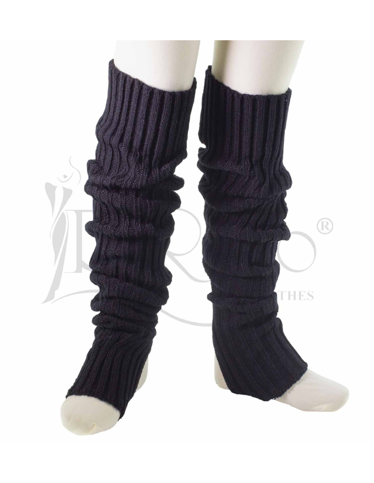 Calentadora tejida negra