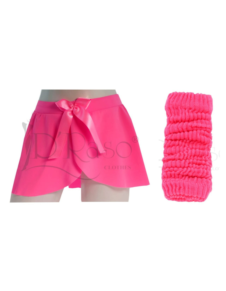 KIT FALDA + CALENTADORAS ROSA CONFITE
